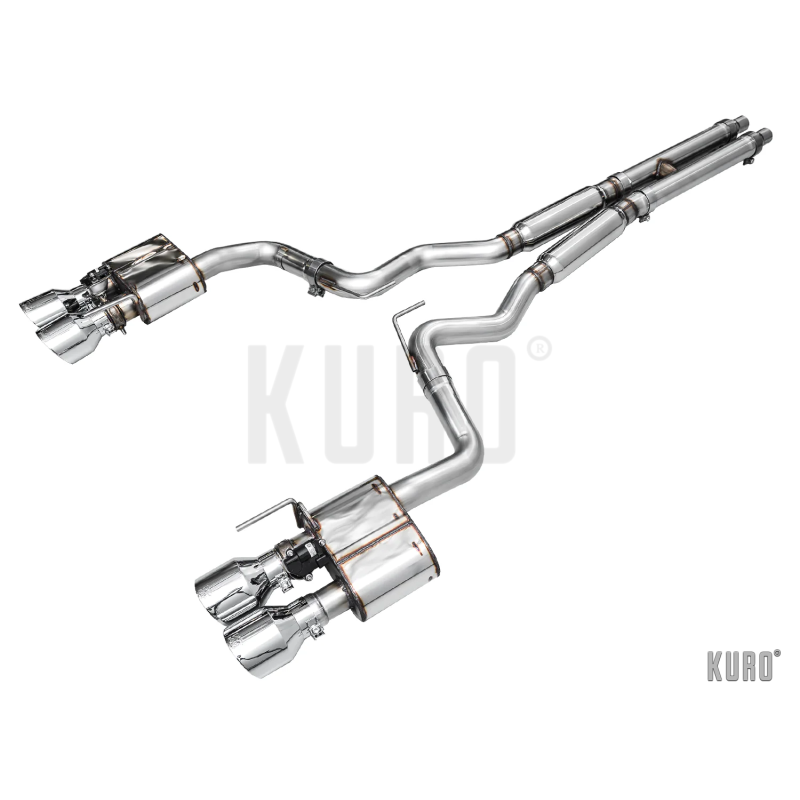 AWE Ford Mustang Dark Horse S650 Cat-back SwitchPath