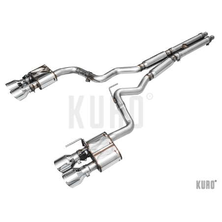 AWE Ford Mustang Dark Horse S650 Cat-back SwitchPath