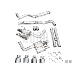 AWE Ford Mustang Dark Horse S650 Cat-back SwitchPath