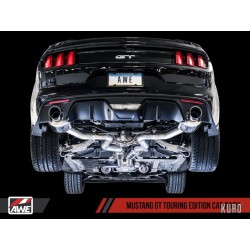 AWE Ford Mustang GT 5.0 S550 15-17 Cat-back Touring Edition