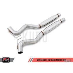 AWE Ford Mustang GT 5.0 S550 15-17 Cat-back Track Edition
