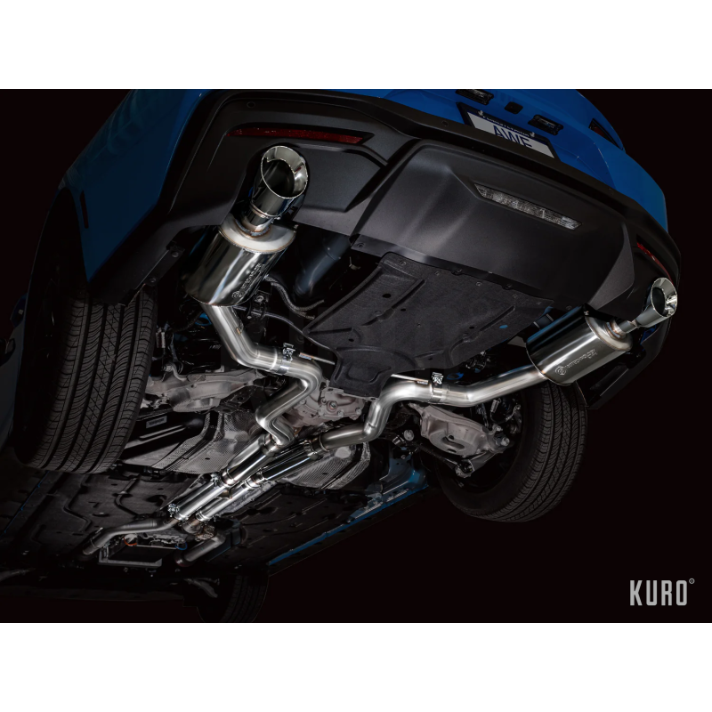 AWE Ford Mustang GT S650 Dual Tip Touring Edition