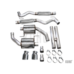 AWE Ford Mustang GT S650 Dual Tip Touring Edition