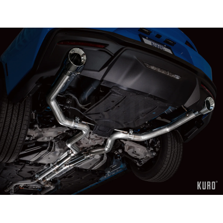 AWE Ford Mustang GT S650 Dual Tip Track Edition