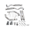 AWE Ford Mustang GT S650 Dual Tip Track Edition