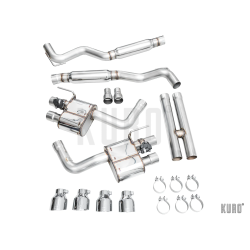 AWE Ford Mustang GT S650 Quad Tip SwitchPath