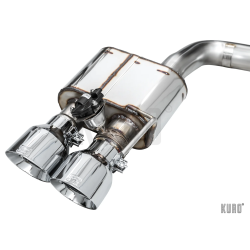 AWE Ford Mustang GT S650 Quad Tip SwitchPath