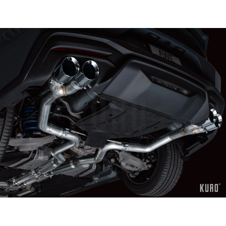 AWE Ford Mustang GT S650 Quad Tip Track Edition