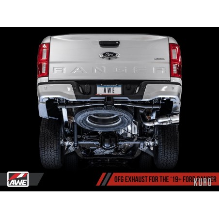 AWE Ford Ranger 19+ 2.3L Turbo 0FG Exhaust