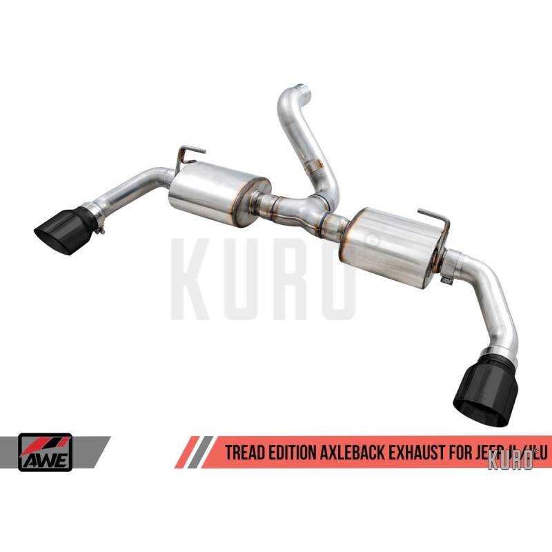 AWE Jeep JL/JLU Wrangler 2.0T/3.6L Tread Edition Axleback