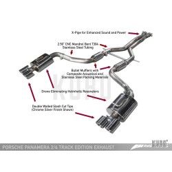 AWE Porsche 2014+ Panamera 970 3.6L Track Edition