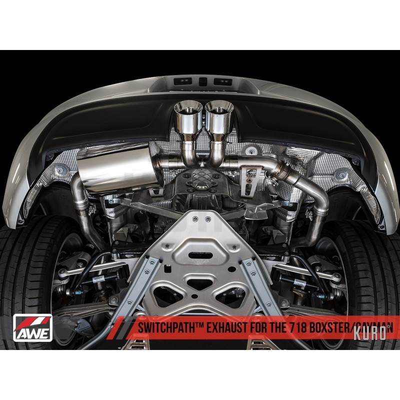 AWE Porsche 718 Boxster/Cayman 2.0/2.5 Turbo (PSE) SwitchPath™