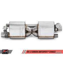 AWE Porsche 911 Carrera (991.2) Cat-back SwitchPath (PSE)