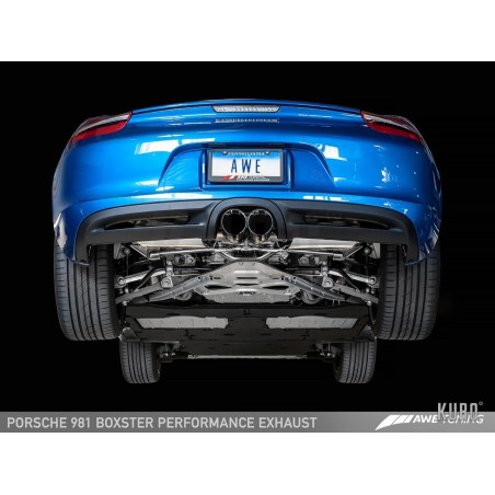 AWE Porsche Boxster 981 2.7L