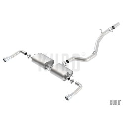 Borla Audi A3 8V 2.0 TSI Quattro Cat-back