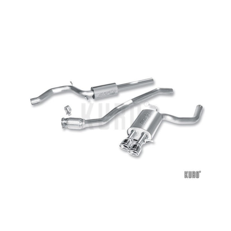 Borla Audi A4 B8 2.0 TFSI Cat-back