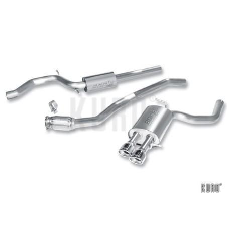 Borla Audi A4 B8 2.0 TFSI Cat-back