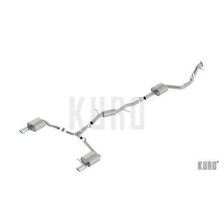 Borla Audi A4 B9 2.0L Cat-back