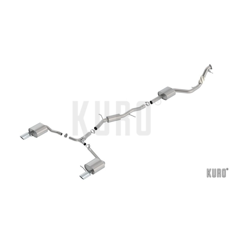 Borla Audi A4 B9 Avant 2.0L Cat-back
