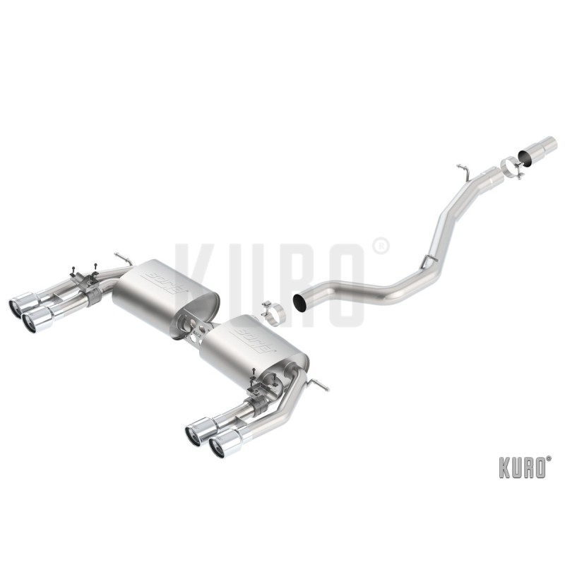 Borla Audi S3 8V Sedan 2.0 TSI Cat-back