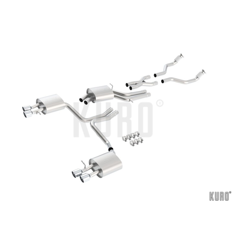 Borla Audi S5 B8 4.2 FSI Cat-back