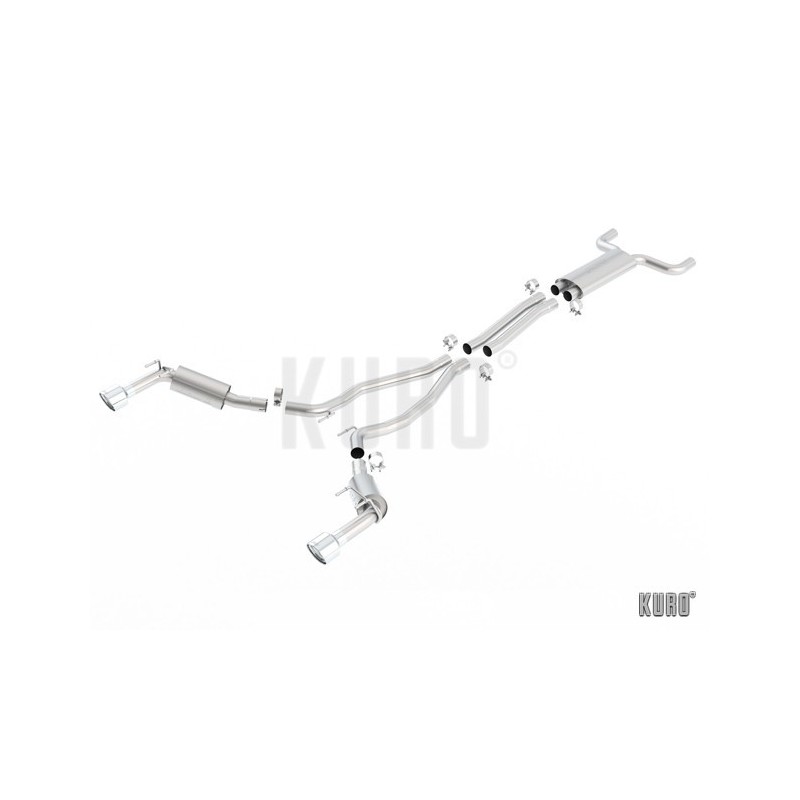 Borla Chevrolet Camaro SS 2014+ Cat-back EC
