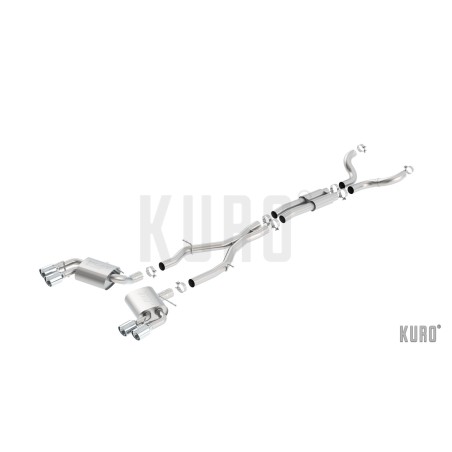 Borla Chevrolet Camaro SS 2016+ Cat-back 3"
