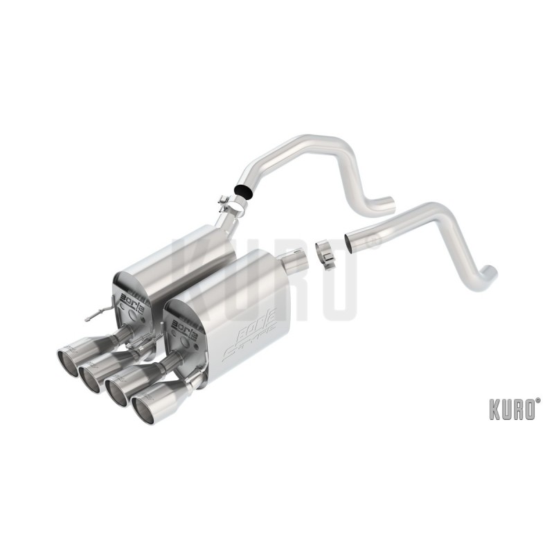 Borla Chevrolet Corvette C6 Axle-back 2005-2008