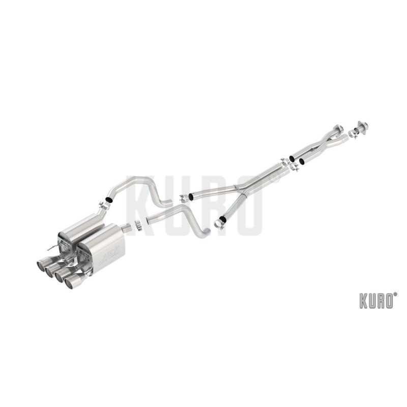 Borla Chevrolet Corvette C6 Cat-back 2005-2008