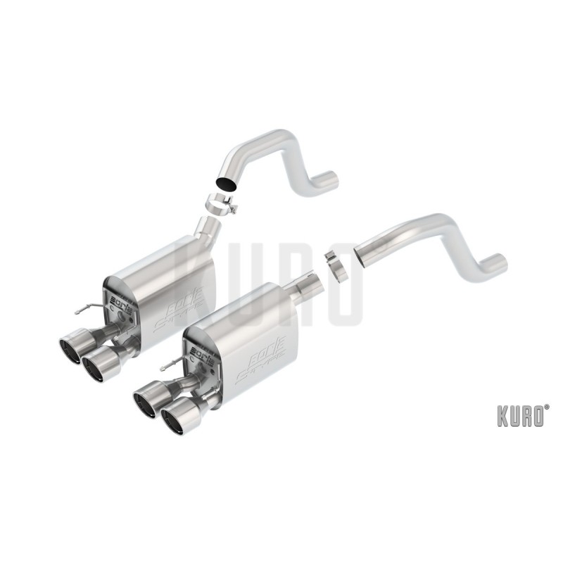 Borla Chevrolet Corvette C6 Z06 Axle-back