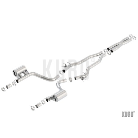 Borla Dodge Challenger SRT Hellcat 2015+ Cat-back