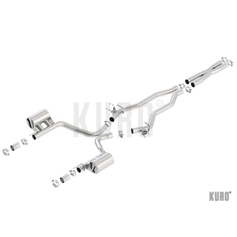 Borla Dodge Challenger SRT/392 Hemi/Scat 2015+ Cat-back
