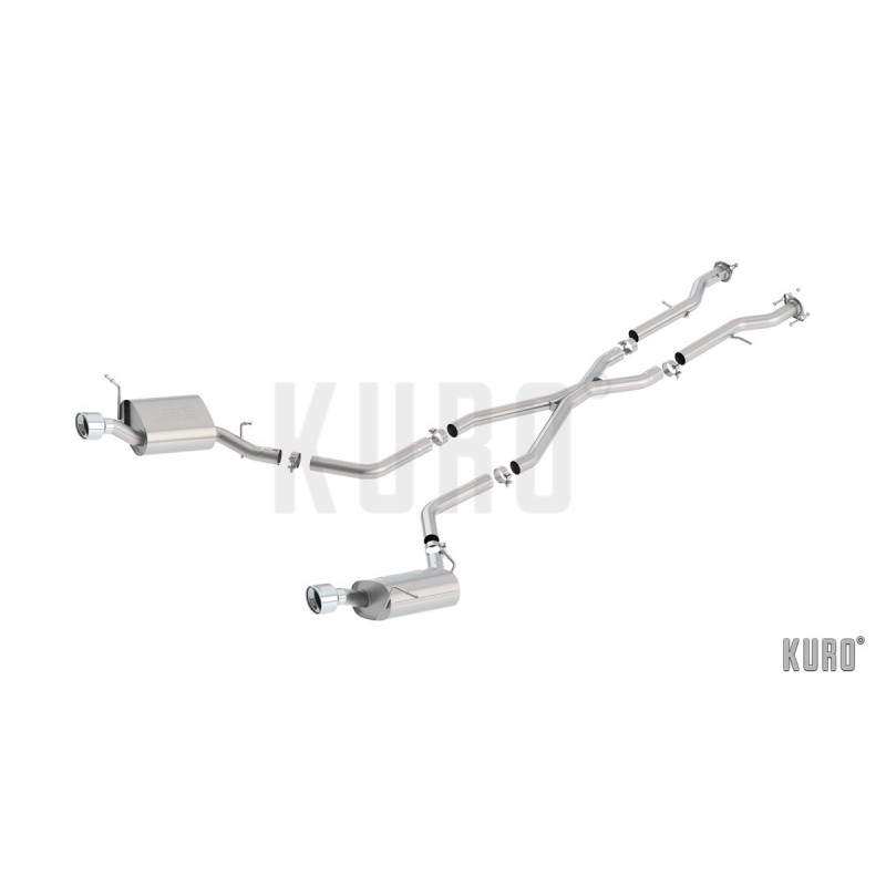 Borla Dodge Durango 3.6L V6/5.7L V8 Cat-back