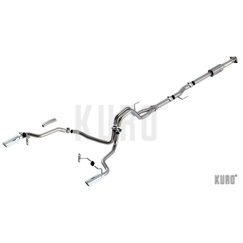 Borla Ford F-150 21+ 2.7L/3.5L Cat-back (Dual)