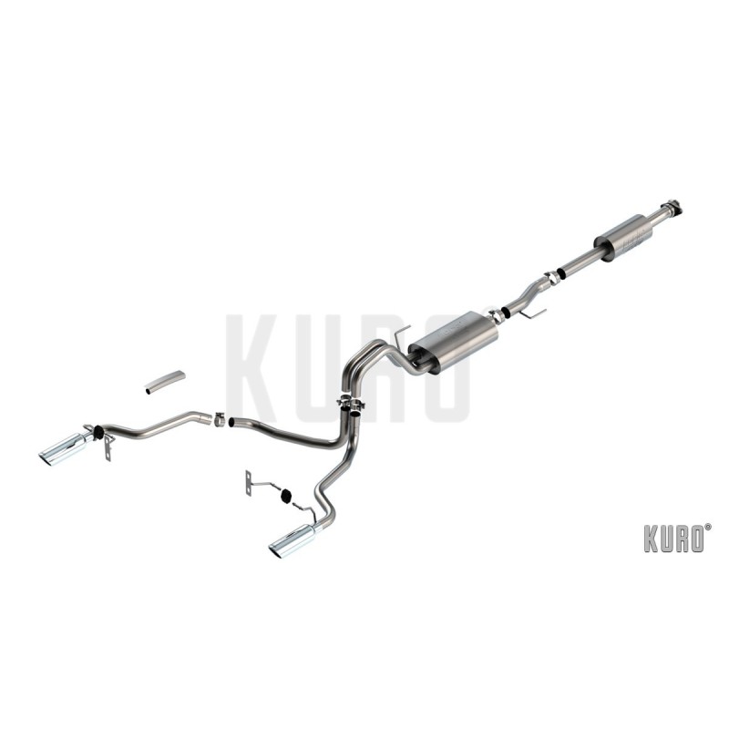 Borla Ford F-150 21+ 3.3L Cat-back (Dual)