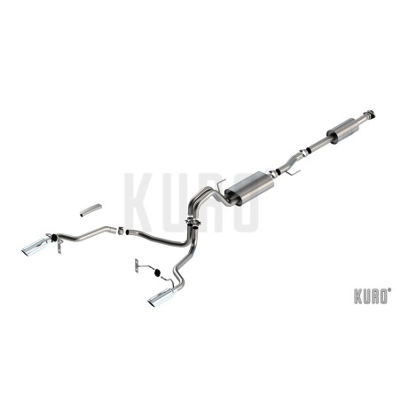Borla Ford F-150 21+ 3.3L Cat-back (Dual)