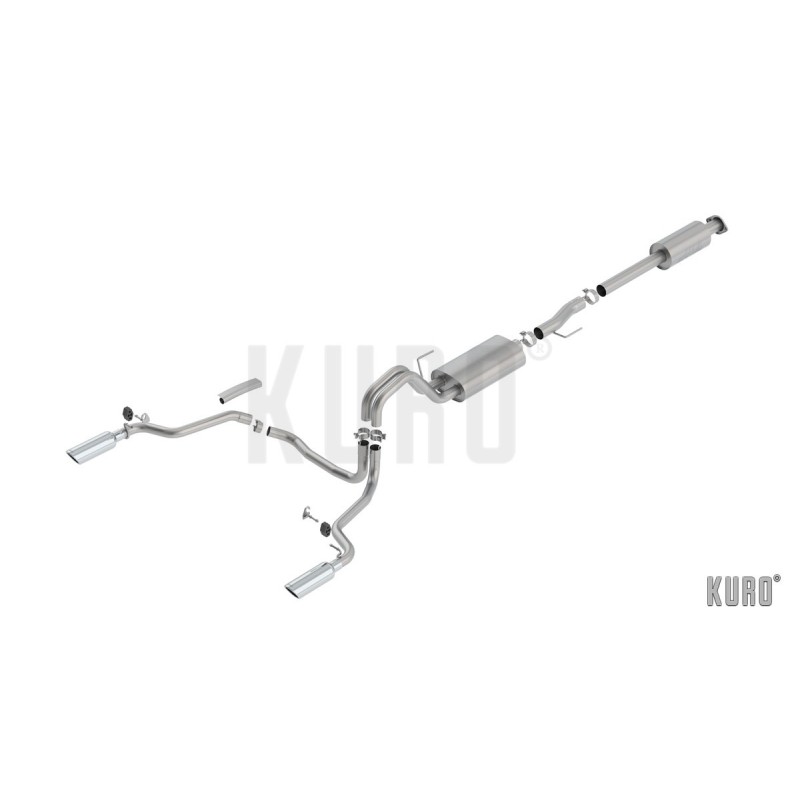 Borla Ford F-150 Cat-back (Dual)