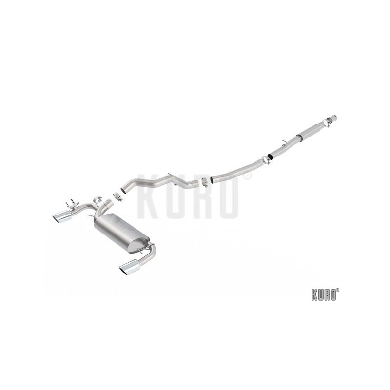 Borla Ford Focus RS MK3 Cat-back S-Type