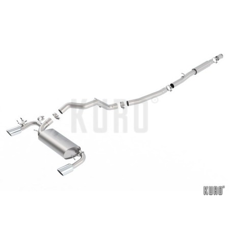 Borla Ford Focus RS MK3 Cat-back S-Type