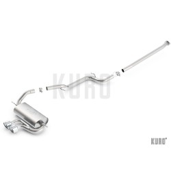 Borla Ford Focus ST MK3 Cat-back