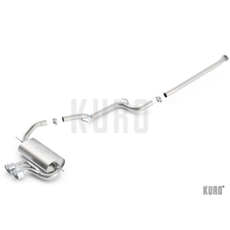 Borla Ford Focus ST MK3 Cat-back