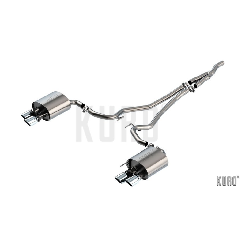 Borla Ford Mustang 2.3 EcoBoost 2015+ Cat-back Quad Valved