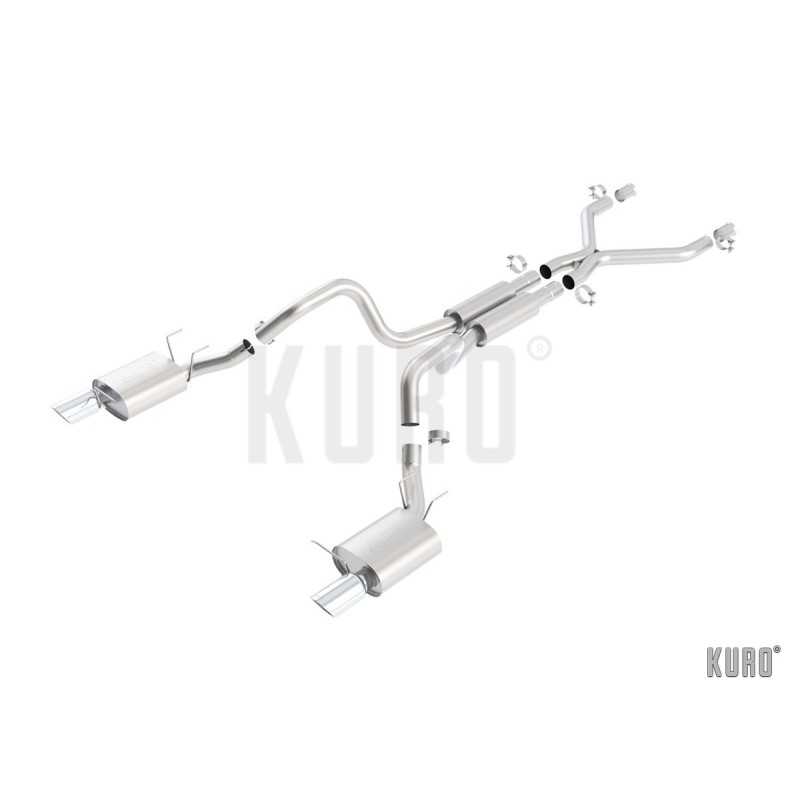 Borla Ford Mustang GT 5.0 2011-12 Cat-back 3"