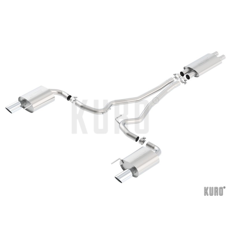 Borla Ford Mustang GT 5.0 S550 15-17 Cat-back Touring (EC)