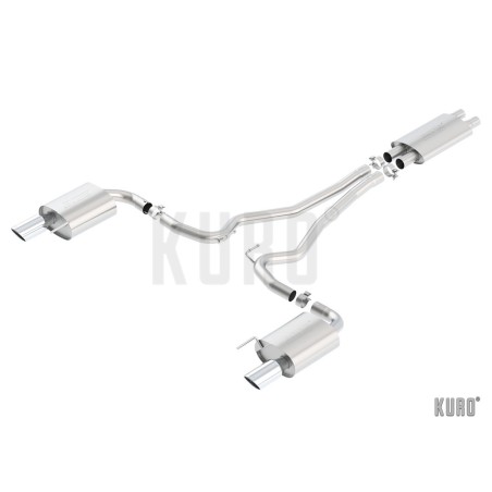 Borla Ford Mustang GT 5.0 S550 15-17 Cat-back Touring (EC)