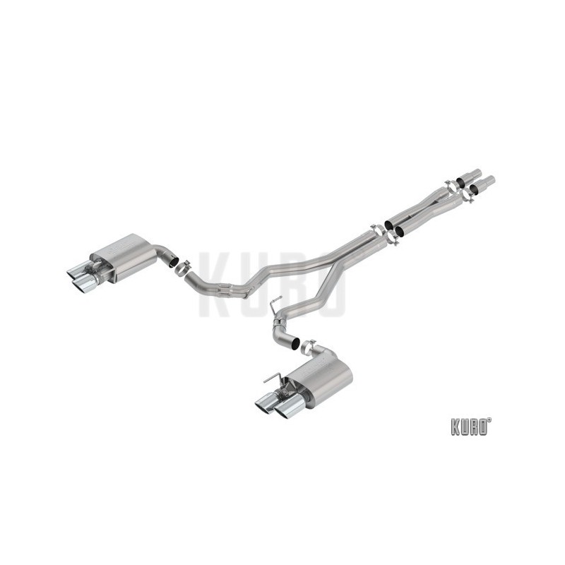 Borla Ford Mustang GT 5.0 S550 18+ Cat-back ATAK