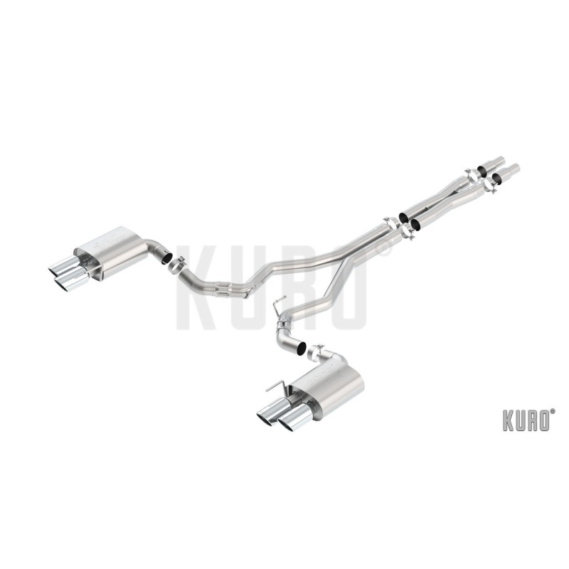 Borla Ford Mustang GT 5.0 S550 18+ Cat-back ATAK Non-Valved