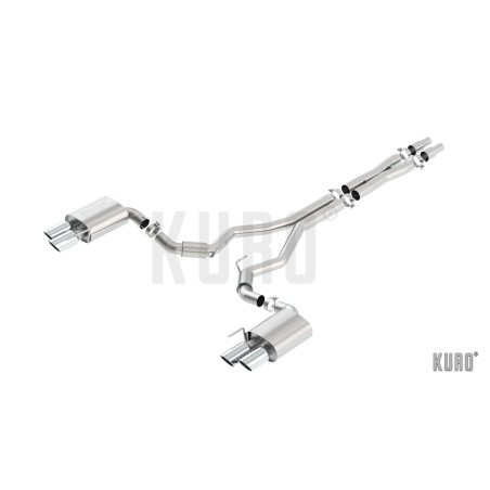Borla Ford Mustang GT 5.0 S550 18+ Cat-back S-Type Non-Valved
