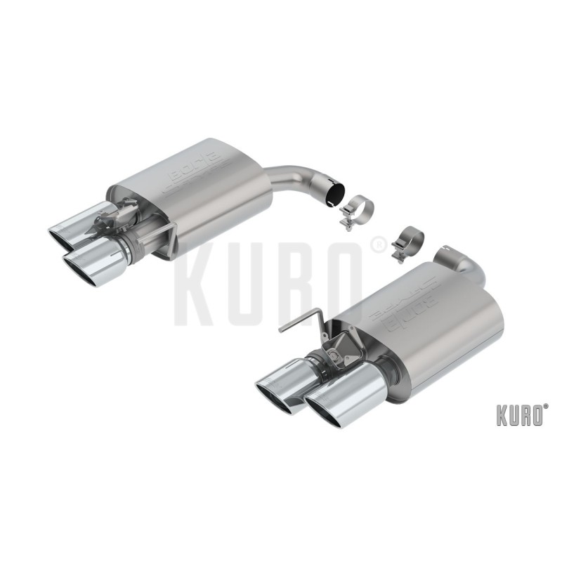 Borla Ford Mustang GT 5.0 S550 18+ Tłumiki końcowe Valved