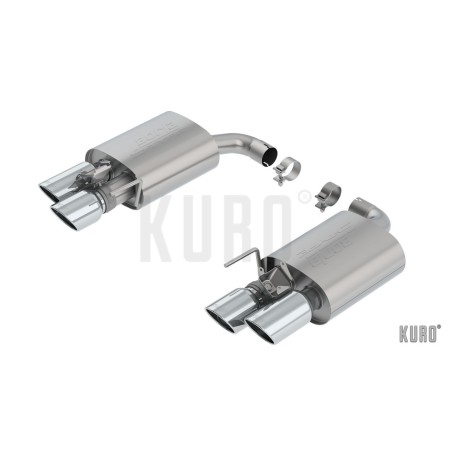 Borla Ford Mustang GT 5.0 S550 18+ Tłumiki końcowe Valved